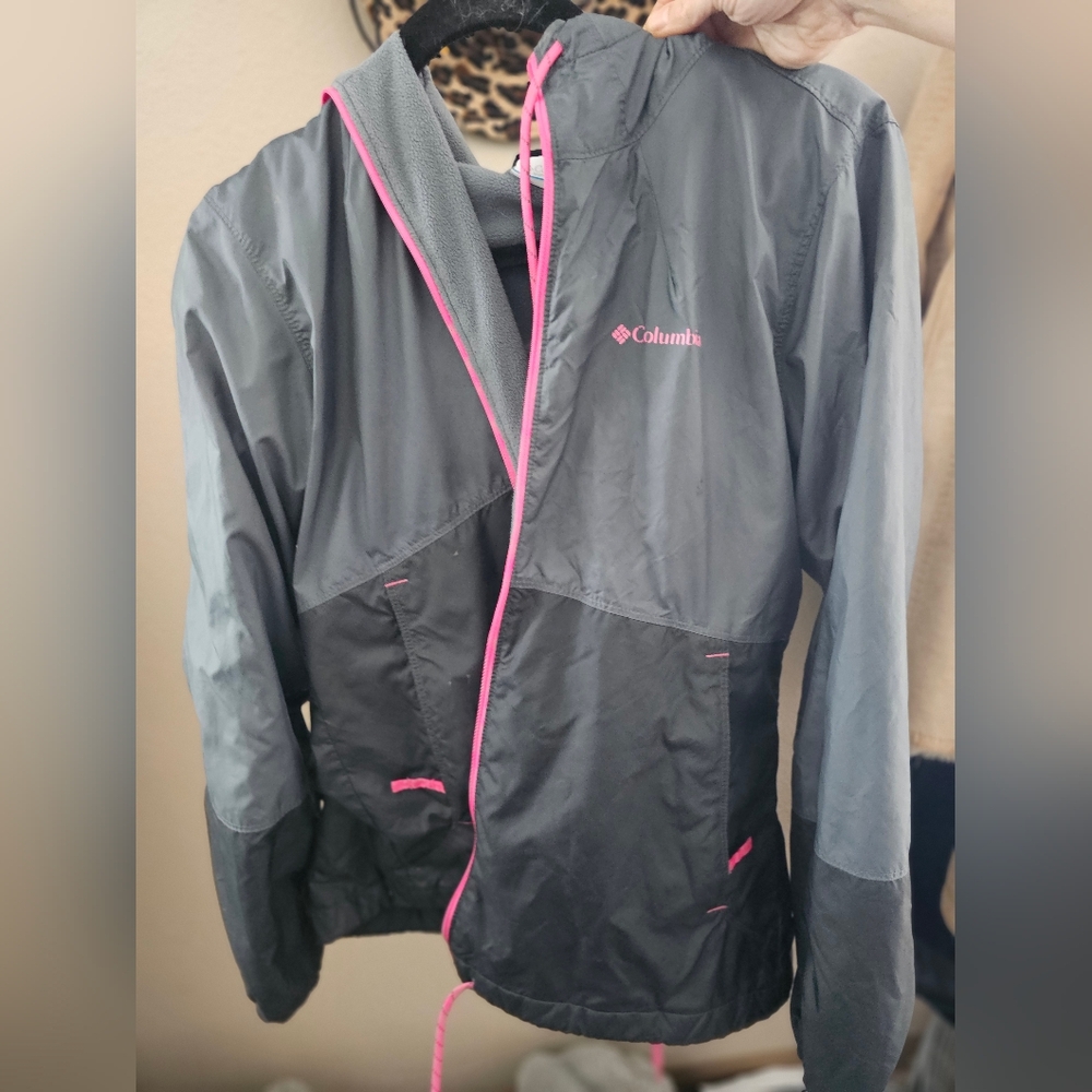 Columbia Gray and Pink Jacket